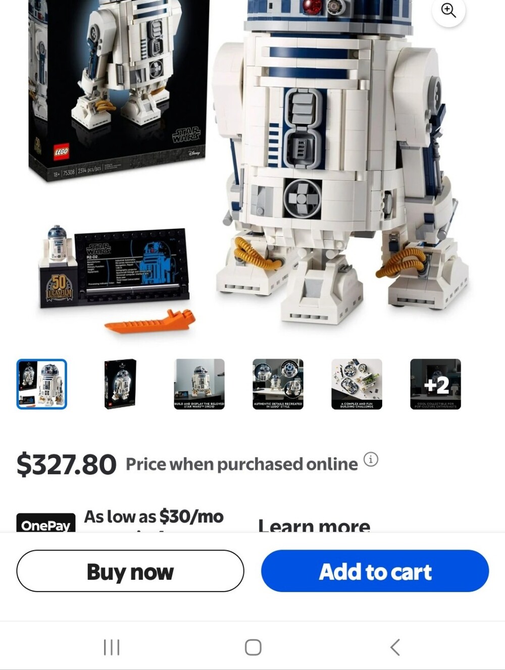 R2D2 Lego NIB